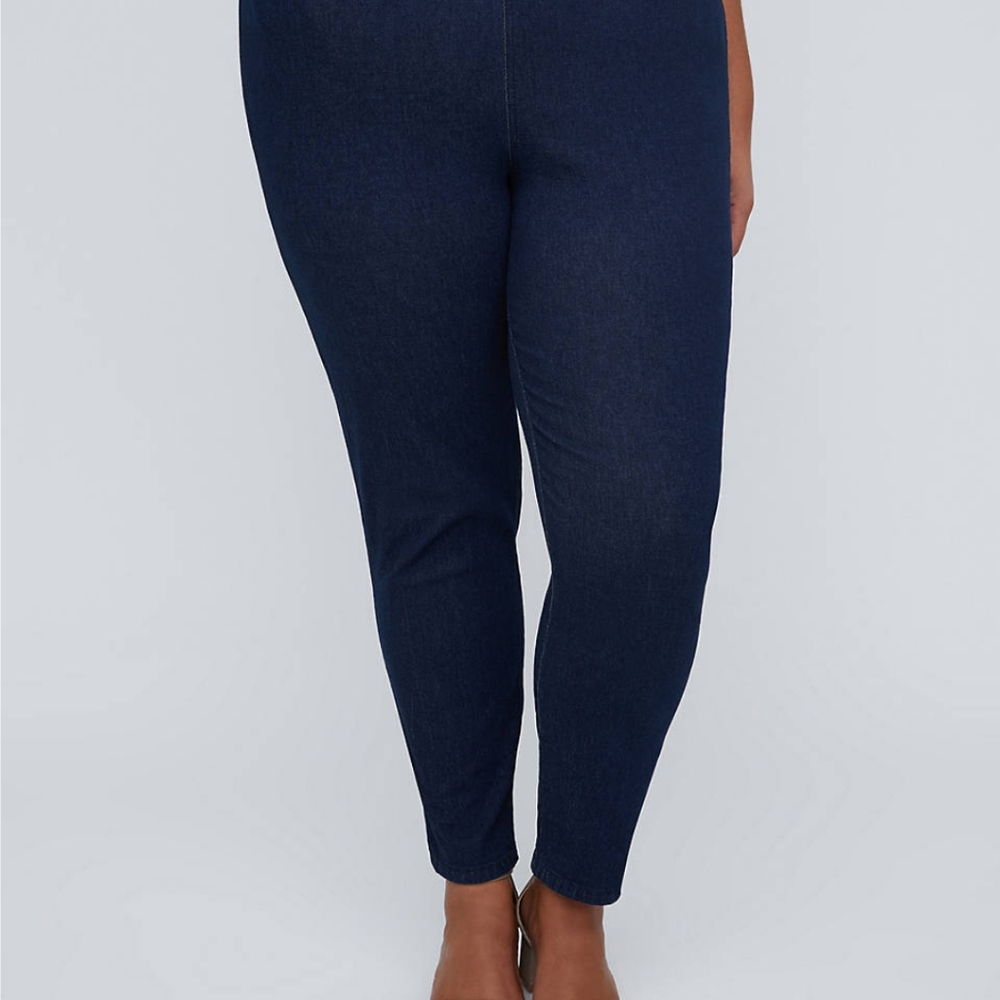 Catherines flat front essential pants.Slim leg - Picture 5 of 16